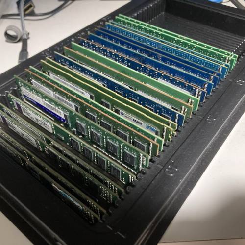 [200蚊20條] DDR3 4G RAM 內存 1333 1600 雜色 UDIMM