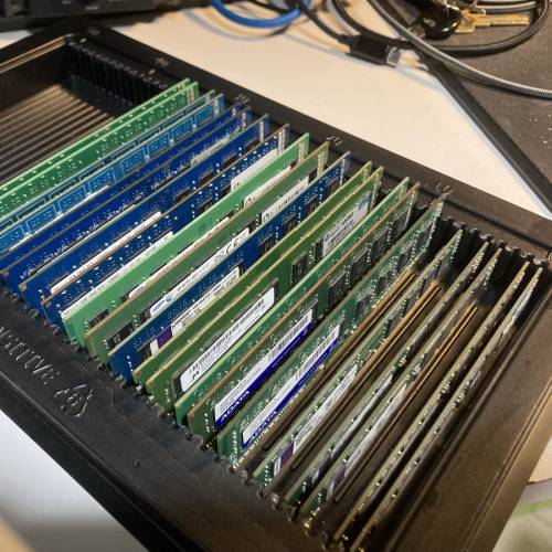 [200蚊20條] DDR3 4G RAM 內存 1333 1600 雜色 UDIMM