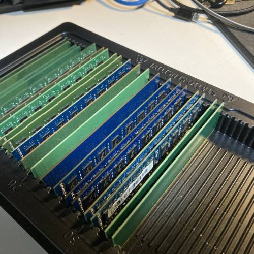 [200蚊20條] DDR3 4G RAM 內存 1333 1600 雜色 UDIMM