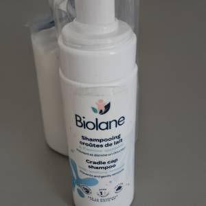 Biolane 初生嬰兒去頭泥洗髮泡泡(150ml)