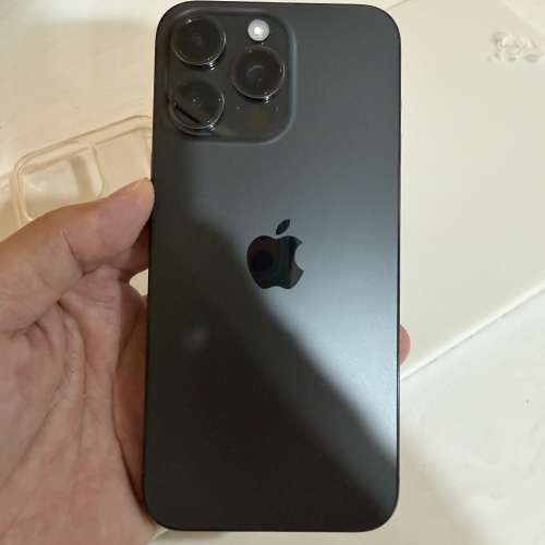 iPhone 15pro max512gb,黑色鈦金屬，港行，apple 換原廠電，滿血復活，電池健康度100...