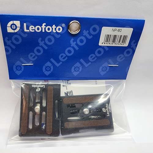 [接近全新] Leofoto NP-60 相機快拆板 (雲台 波頭 腳架 快裝板)