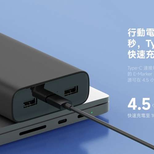 [全新未開 100% new] 小米行動電源 20000 50W （旗艦型號 香港行貨）