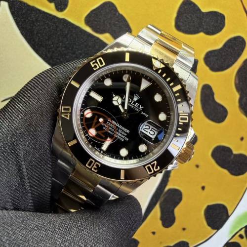 Rolex 勞力士 Submariner Date 間金黑水鬼 m126613LN