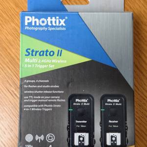 Phottix Strato II Multi 5合1無線引閃器set