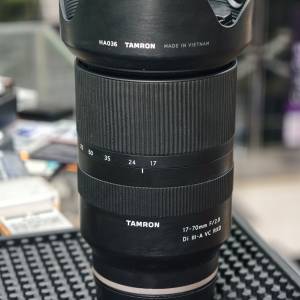Tamron 17-70/2.8 RXD 17mm 70mm for Sony E 功能正常 鏡片通透 配件齊全 3個月保養