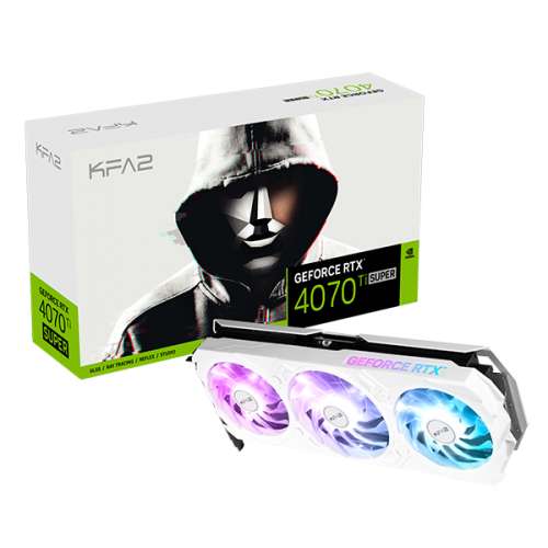 GeForce RTX&trade; 4070 Ti SUPER EX Gamer White 1-Click OC V2