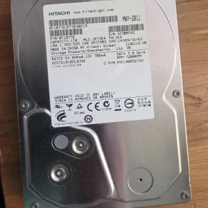 Hitachi  3.5 吋硬碟 1TB