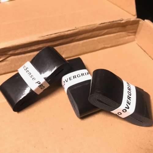 🎾 Overgrip Tennis Pickleball Badminton Squash Racquet 3pc NEW 全新 球拍手帶 ...