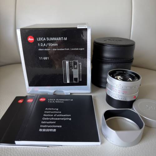 Leica Summarit 50 2.4 Silver 50mm 銀 M mount 11681