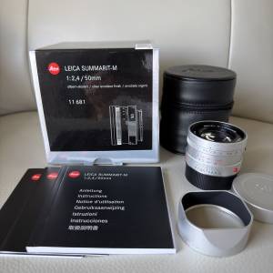 Leica Summarit 50 2.4 Silver 50mm 銀 M mount 11681