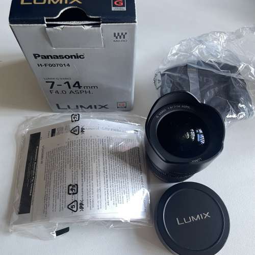 Panasonic Lumix G Vario 7-14mm f/4 ASPH. 鏡頭