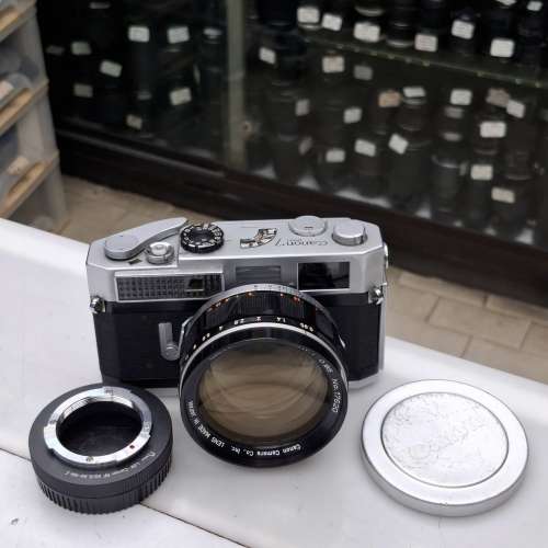 CANON 7 + CANON 50MM F0.95 + NIKON Z MOUNT
