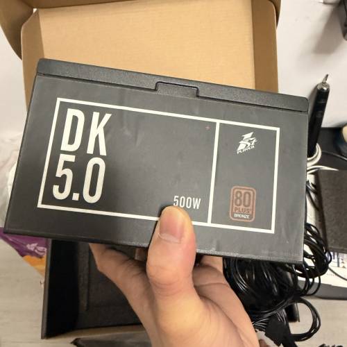 1st Player DK5.0（PS-500AX）500W 80Plus 銅牌直出 ATX 火牛