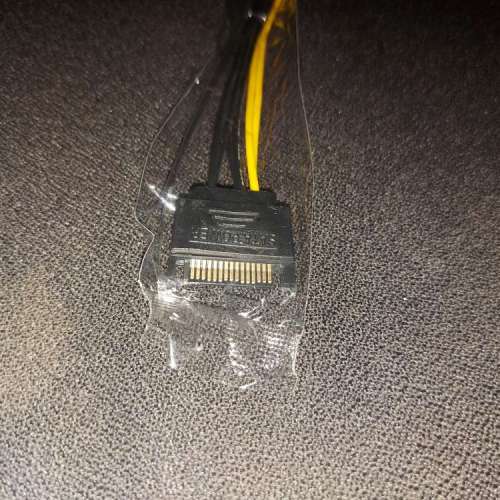 全新轉線 SATA TO 6+2 PIN 顯卡供電接線