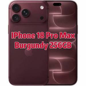 全新iPhone 18 pro max 256GB burgundy 酒紅色