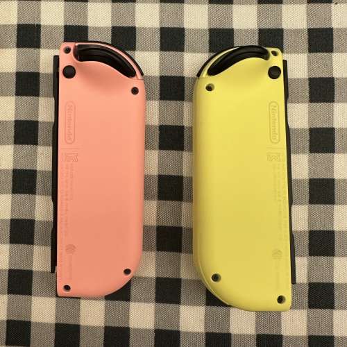 Switch 1 原廠專用手制 左邊粉紅色 右邊鮮黃色 行貨 100%全新 只檢查和試機 操作和...