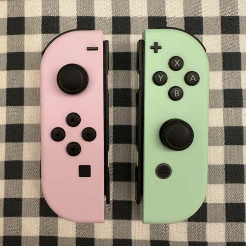 Switch 1 原廠專用手制 左邊粉紫色 右邊粉綠色 行貨 100%全新 只檢查和試機 操作和...