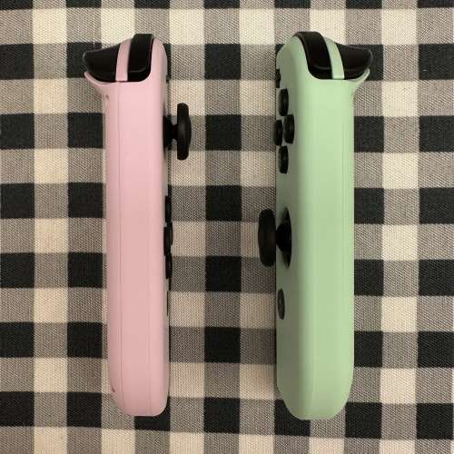 Switch 1 原廠專用手制 左邊粉紫色 右邊粉綠色 行貨 100%全新 只檢查和試機 操作和...