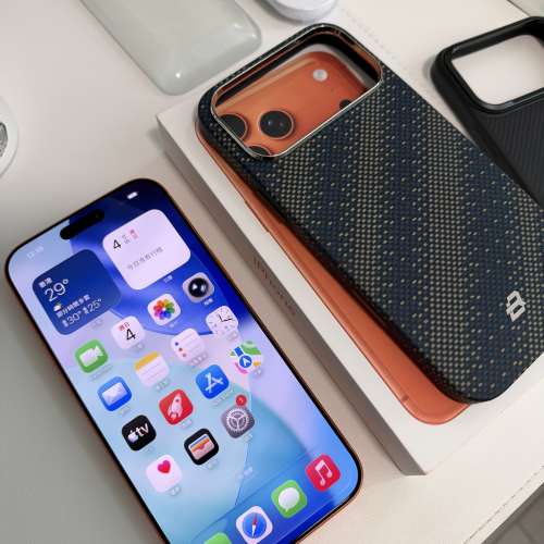 iPhone 17 pro max 256GB 橙可換18pro