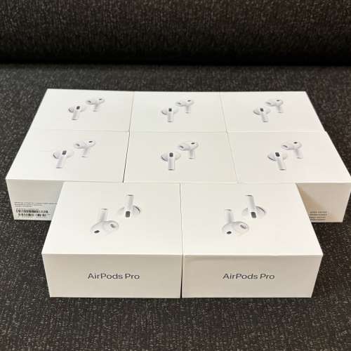 有8部全新未開封Apple AirPods Pro 3/$1400@1 不議價/平過蘋果官網($18xx)/保證正貨