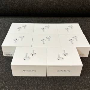 有8部全新未開封Apple AirPods Pro 3/$1400@1 不議價/平過蘋果官網($18xx)/保證正貨