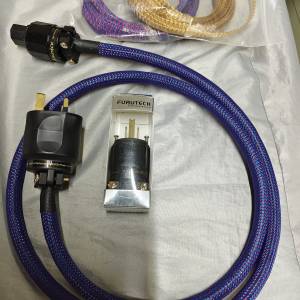 全新美國Music foundation maspower  OFC 鈍銅 低電阻  50A HiFi 電源線