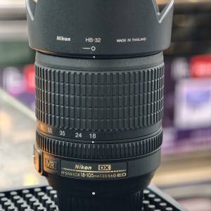 Nikon 18-105 G VR AF-S F 功能正常 配件齊全 三個月保養