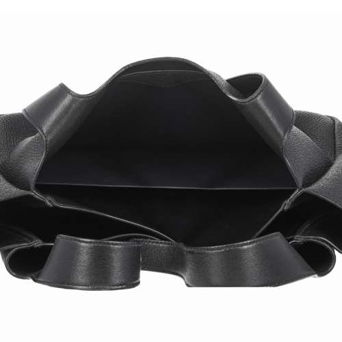 Prada Soft Vitello Daino Dynamique Tote Large Black
