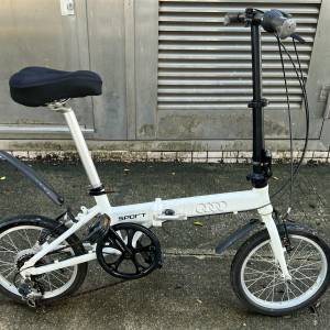 Audi Sport 16吋 6波 摺疊單車 代友出售 HK$298.00