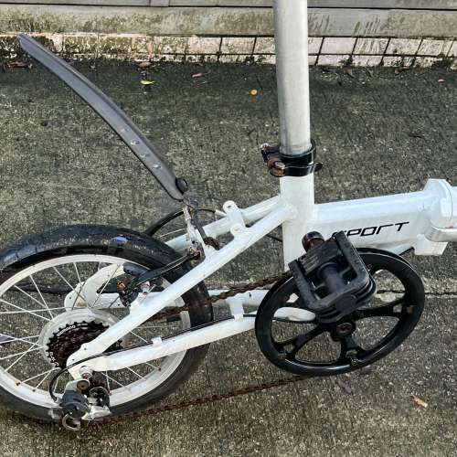 Audi Sport 16吋 6波 摺疊單車 代友出售 HK$298.00