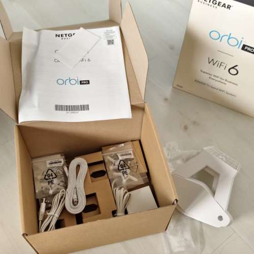 Orbi Pro AX6000 WiFi 6 Tri-Band WiFi System, Router (SXR80) + Satellite (SXS80)