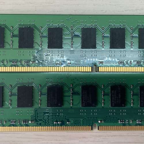 2條 Kingston DDR3 1333 2G RAM 2條 (雙面)
