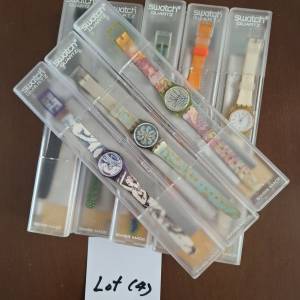 Swatch 手錶 1980's-1900's (Lot 4/1) 1-8 +Ladies  Quartz