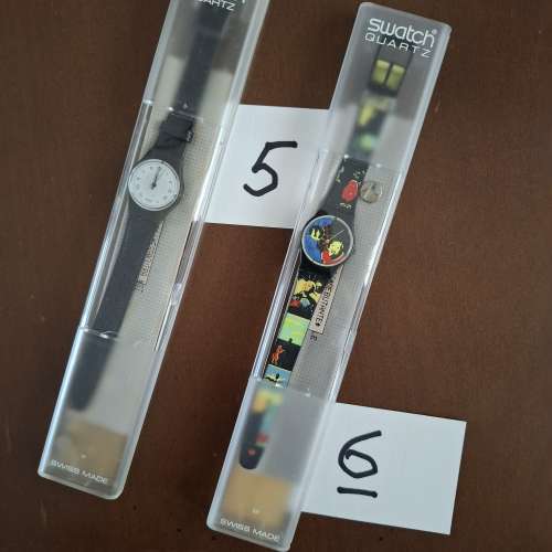 Swatch 手錶 1980's-1900's (Lot 4/1) 1-8 +Ladies  Quartz