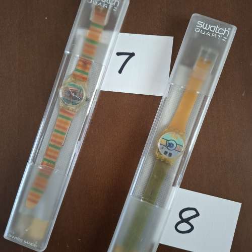 Swatch 手錶 1980's-1900's (Lot 4/1) 1-8 +Ladies  Quartz