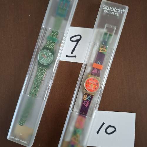 Swatch 手錶 1980's-1900's (Lot 4/2) 4-17 +Ladies  Quartz