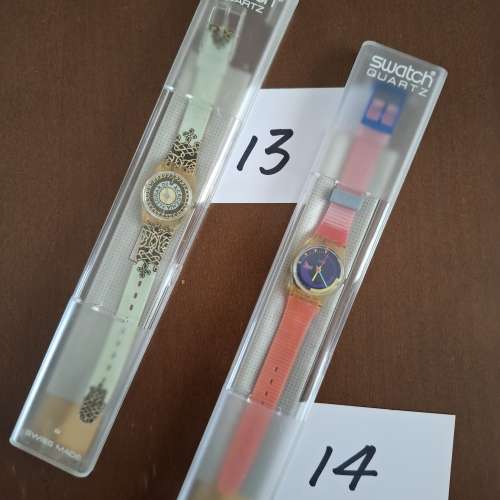 Swatch 手錶 1980's-1900's (Lot 4/2) 4-17 +Ladies  Quartz
