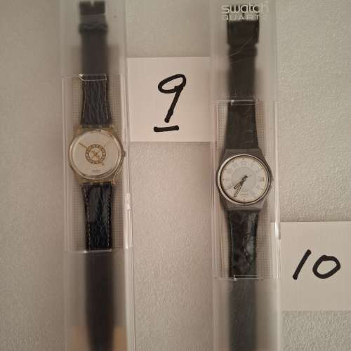 Swatch 手錶 1980's-1900's (Lot 5/2) 9-12 All blacks