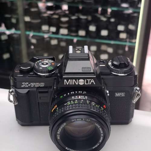 MINOLTA X-700 + MD 50MM F1.7 全正常