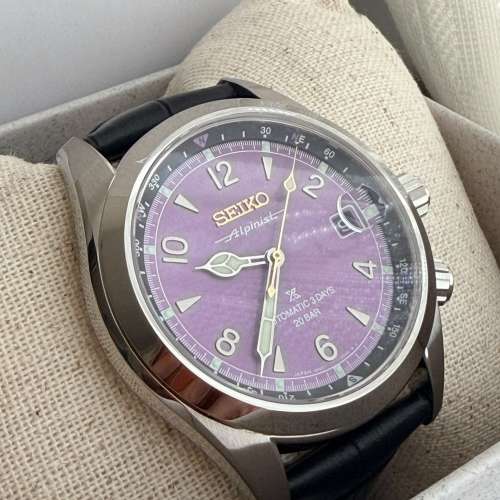 全新限量 Seiko 精工 145th Anniversary Alpinist HBC006 登山家 江戶紫 全套 行貨...