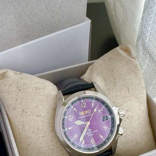 全新限量 Seiko 精工 145th Anniversary Alpinist HBC006 登山家 江戶紫 全套 行貨...
