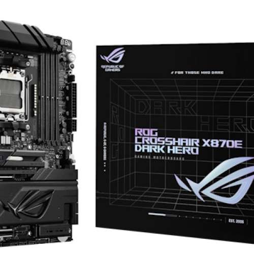 ASUS ROG Crosshair X870E Dark Hero 旗艦主機板
