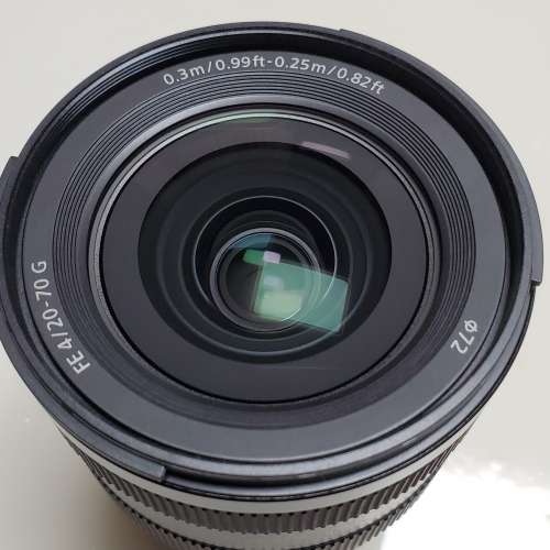 新淨 Sony 20 70 f/4 G Lens for A7c A7 A7r