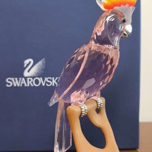 Swarovski 熱帶天堂系列之鳳頭鸚鵡 Cockatoo