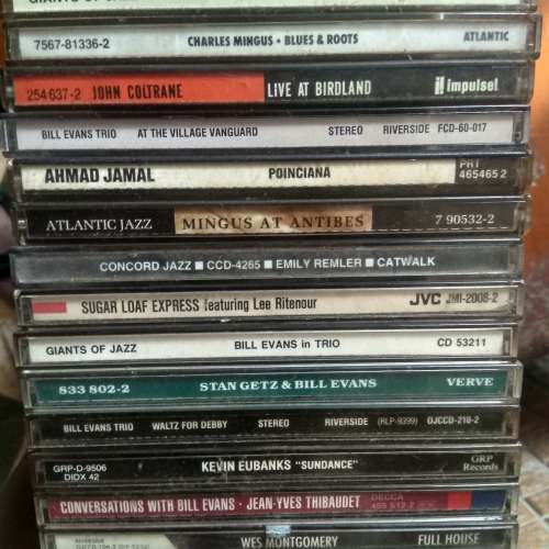 jazz and classical cd 40 hkd each, minimum purchase 140hkd ,thks