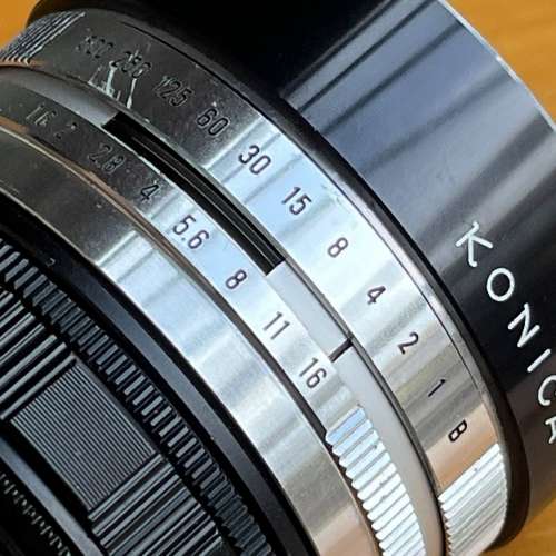 Konica Auto S1.6 45mm f/1.6 Sony E-mount 旁軸拆鏡改口鏡頭