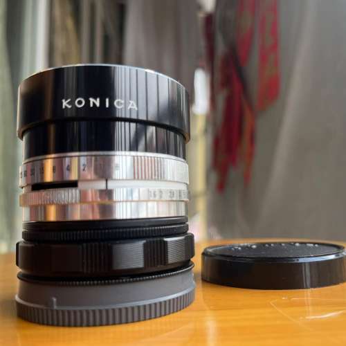 Konica Auto S1.6 45mm f/1.6 Sony E-mount 旁軸拆鏡改口鏡頭