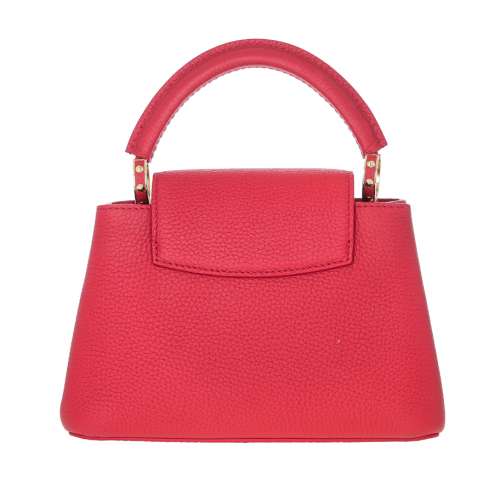 Louis Vuitton Taurillon Capucines Mini Red