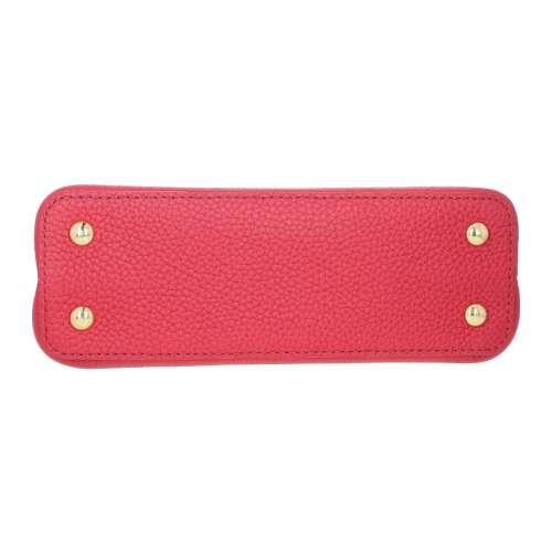 Louis Vuitton Taurillon Capucines Mini Red